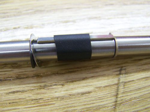 SHAFT FOR RINO ONDRIVES WORM GEAR REDUCER KEYWAY AND KEY 5/16 STEEL SHAFT E CLIP