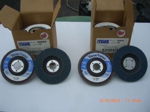 Grinding Wheels 4-1/2&#034; X 7/8&#034; Angled Coated Flap Disc Type: Type 29