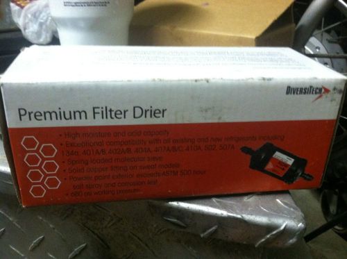 Diversitech hermetic liquid line premium filter drier - dad083s 3/8&#034; sweat for sale