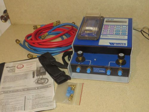 Watts tk-dp digital backflow testing kit for backflow prevention devices for sale