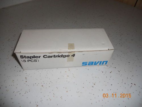 Savin copier staples stapler cartridge 4 type d 9351 new 5 piece cartridge sg57 for sale