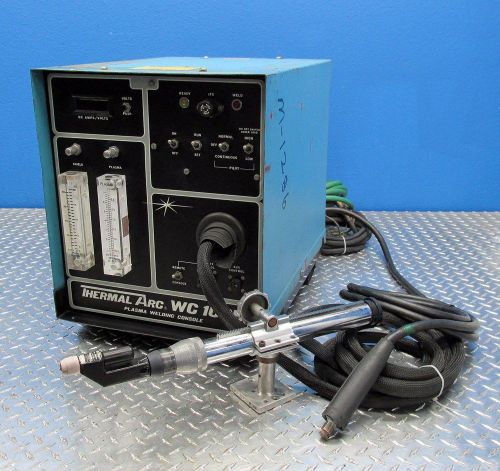 THERMAL ARC PLASMA WELDING CONSOLE WC 100B + PWM3A DUAL FLOW TORCH