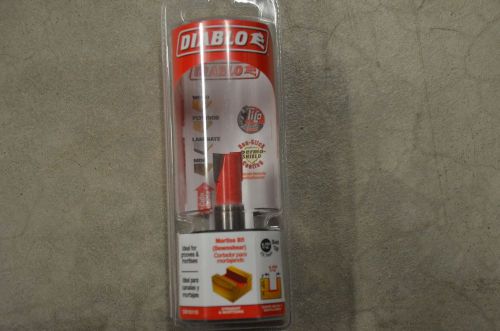 FREUD DIABLO Mortise Bit 1/2&#034; SHANK 1/2&#034; x 1/2&#034; Mortise DR16110 (MADE IN ITALY)