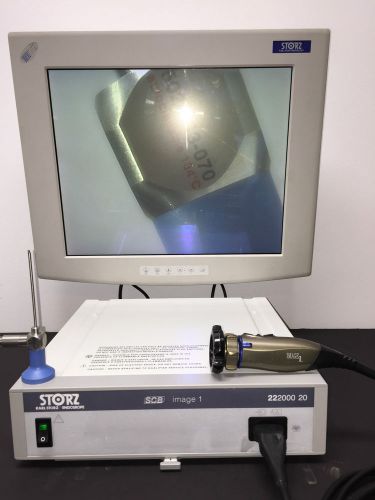 Storz Image1 22200020 with S3 Camera Head w/coupler 22220130  Endoscopey system