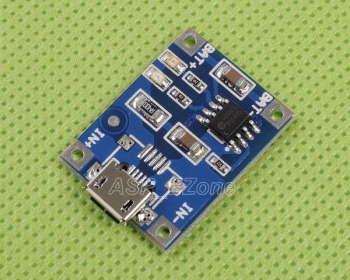 1Pcs 5V Micro USB 1A Lithium Battery Charging Board Charger Module New