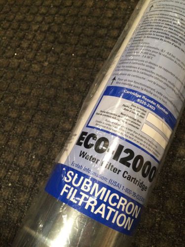 Ecolab i2000(2) sub micron water filtration filter pentair new unit for sale