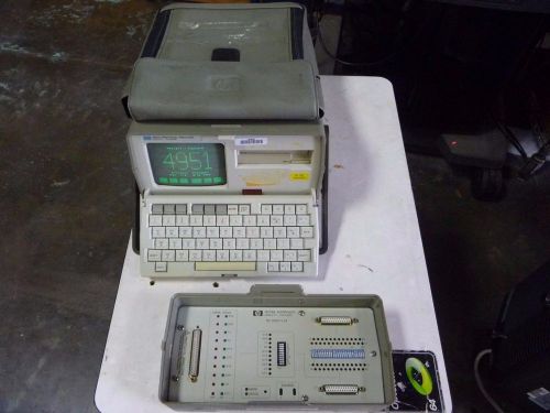 Hp agilent 4951c lan protocol analyzer w/ rs-232c 18179a interface adapter for sale