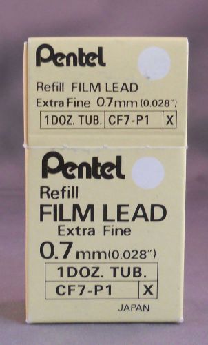 Pentel  0.7mm Film Lead--box of 12 tubes CF7-P1