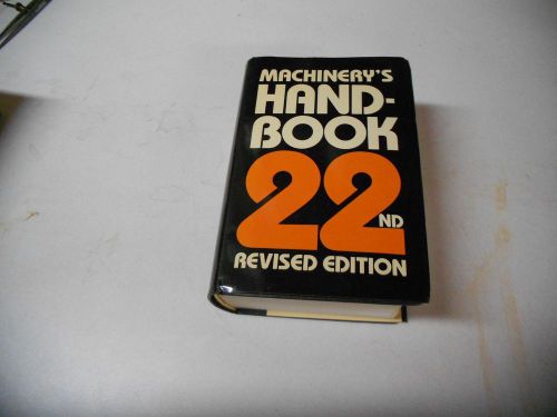 Machinery&#039;s Handbook 22nd Edition Toolbox Edition