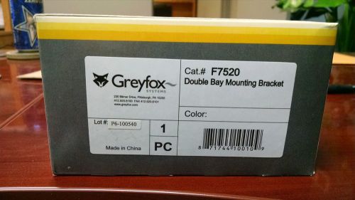 NEW!! NIB!! GREYFOX HOME SYSTEMS F7520 DOUBLE BAY MOUNTING BRACKET