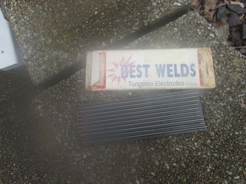 tungsten electrode best weld 1/8x7 2% thoriated