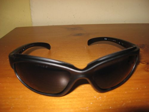 U. S. Safety Pantera Sun Glasses-Black Frame- Gray lens #U901021
