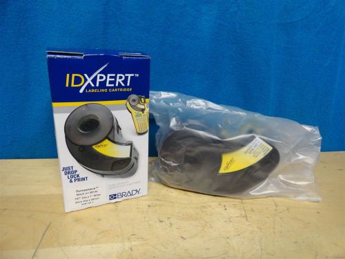 BRADY IDXPERT * WIRE Marker Sleeves * PERMASLEEVE BLACK / WHITE * P/N XPS-187-1