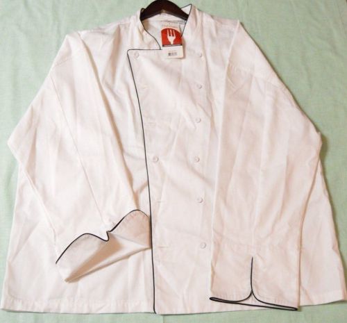 Chef Works Sicily Executive Chef Coat - TRCCWHT size   3XL