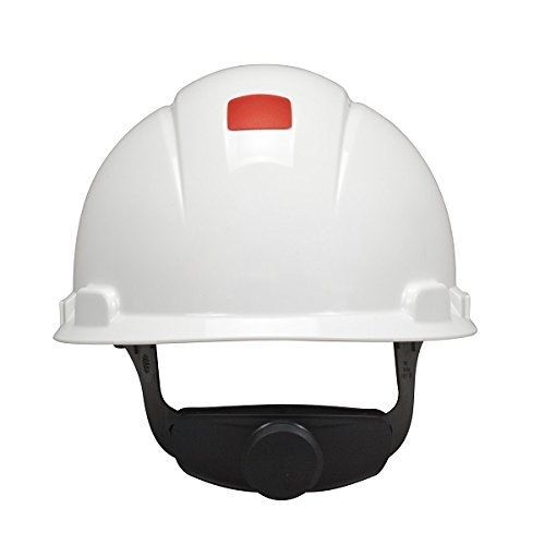 3M Hard Hat H-701V-UV, UVicator Sensor, Vented, 4-Point Ratchet Suspension,