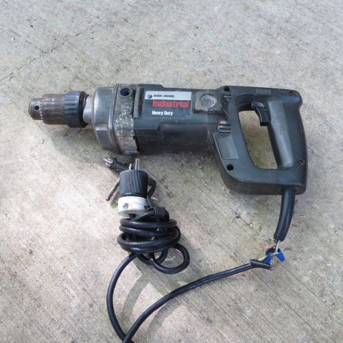Black &amp; Decker Industrial Heavy Duty 1/2&#034; Hammer Drill (For Parts or Repair)