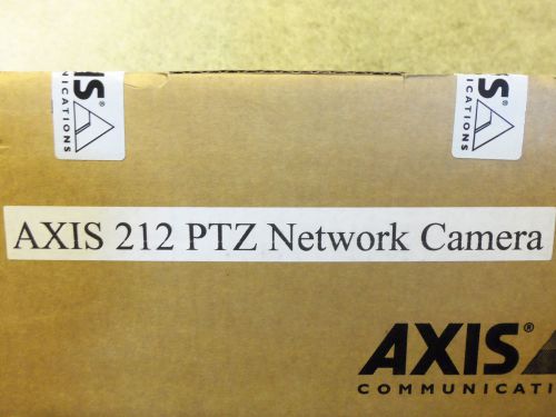 Axis 212 PTZ Network IP Web Security Surveillance Color Cam Camera 0257-004 POE