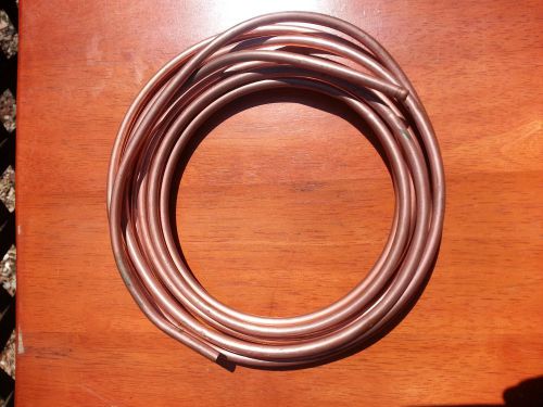 Copper metal .25&#034; capillary tubing for Refrigerator , AC Units Parts 14ft. Long