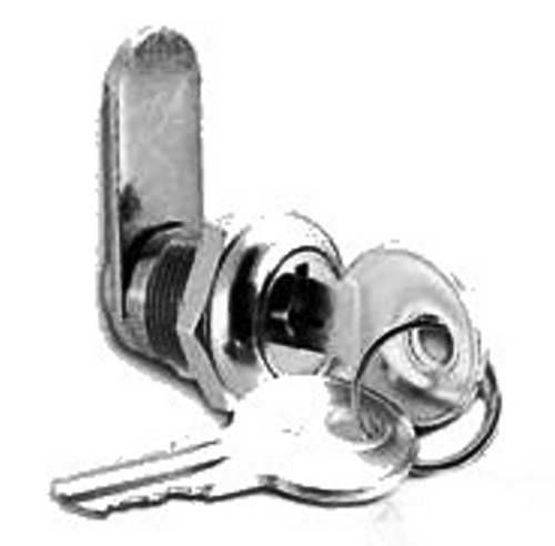 Lot of 16 cam locks door safe cabinet drawer tool box rv panel 7/16&#034; keyed alike for sale