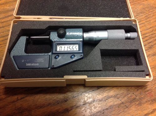 Mitutoyo Digital Micrometer No.293-761-30 0-1&#034; inches or mm