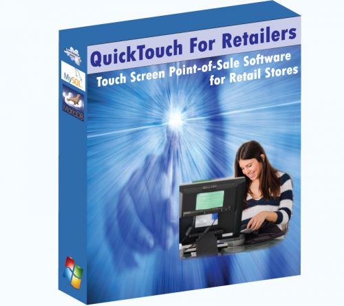 Touch screen pos (point of sale) software for retail stores for sale