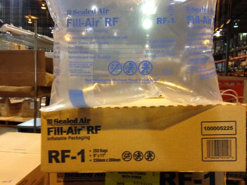 Air Filled  Rapid Fill 9&#034; x 11&#034; RF-1 Bags 250-count
