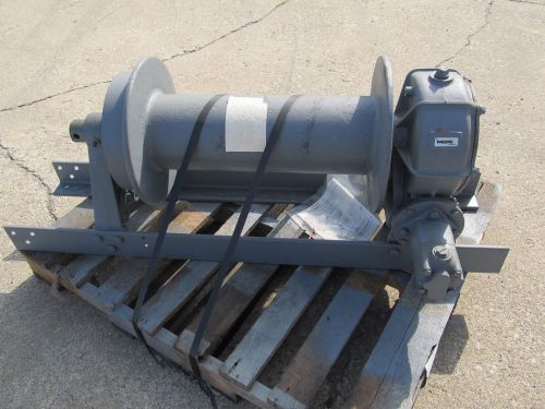 Braden winch ahs10-23a r la-24 pt # o5404 new old stock worm upright hydrualic for sale