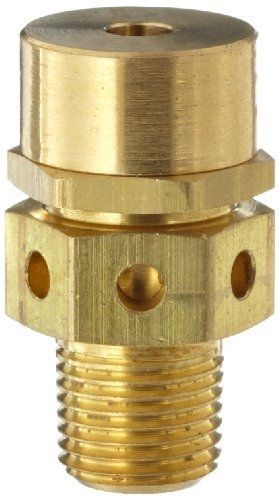 Kingston 128a series brass low profile safety valve, 75 psi set pressure, 1/8&#034; for sale