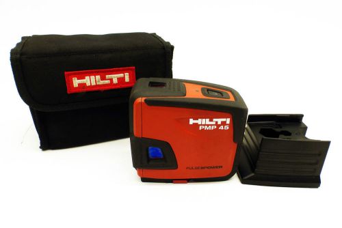 Hilti PMP 45 5-Point Laser Plumb and Square Self Leveling Pulse Power IP54 Used
