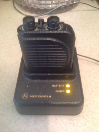 Motorola Monitor III 3 Fire Pager Non-stored Voice