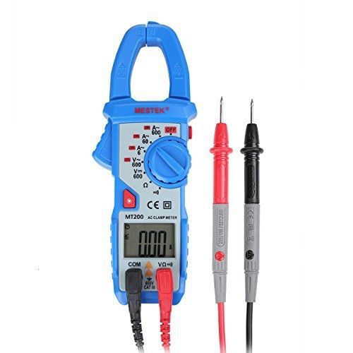 Digital multimeter, aidbucks mt200 voltage clamp meter ac/dc 600a 5999 counts - for sale