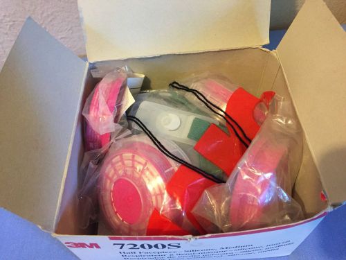 3m- dual; cartridge respirator model 7200s in box for sale