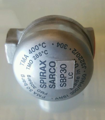 Spirax Sarco SBP30 LC Steam Trap SS 304 Stainless Steal SBP30LC PMA 50 Bar 3/4&#034;