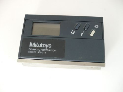 Mitutoyo Digimatic Protractor Model 950-314 used, tested, works