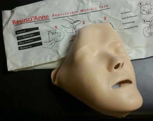 Laerdal Resusci Anne Replaceable Manikin Face ~ New Box of 6 ~ 310210