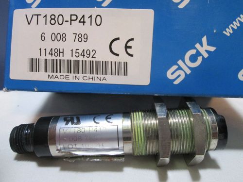 USED SICK SENSOR VT180-P410 RANGE110mm OPTICAL LED LIGHT DETECT PROXIMITY SWITCH