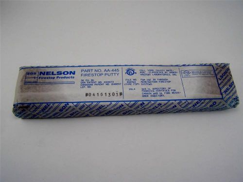 Nelson firestop putty bar aa-445 1&#034;x3&#034;x12&#034; ships free  moldable fire barrier fsp for sale