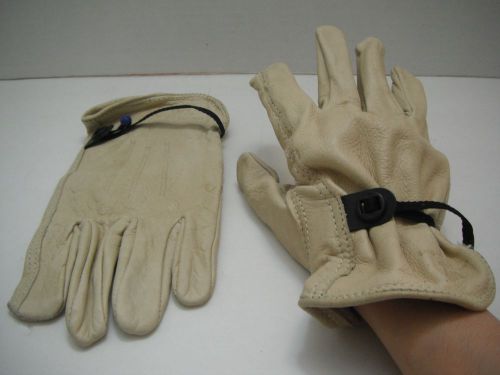 Wells Lamont Men&#039;s Work Gloves -  / Unlined Leather MEDIUM