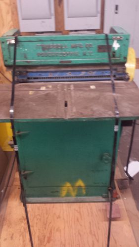 T. Russell Manufacturing Co. Semi-Automatic Punching Machine for Coil Binding
