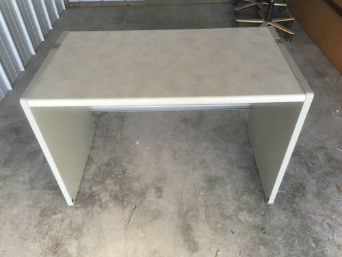 Steel and Laminate Office Desk