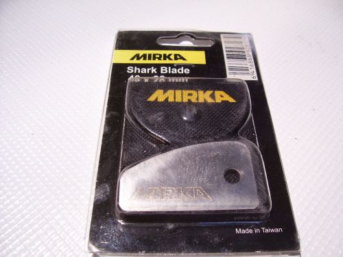 Mirka S-BLADE Shark Blade Denibbing Tool New, with Case &amp; Lanyard 48x28 mm