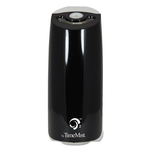 O2 Active Air Dispenser, 2.5 x 6, Black, Plastic