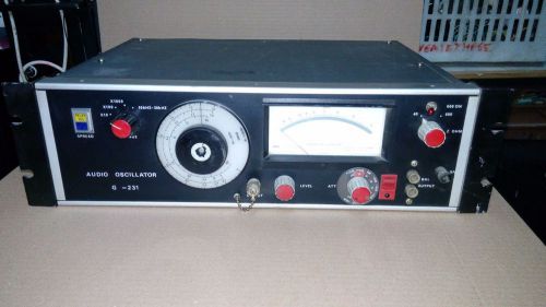 Audio Oscillator Model G-231