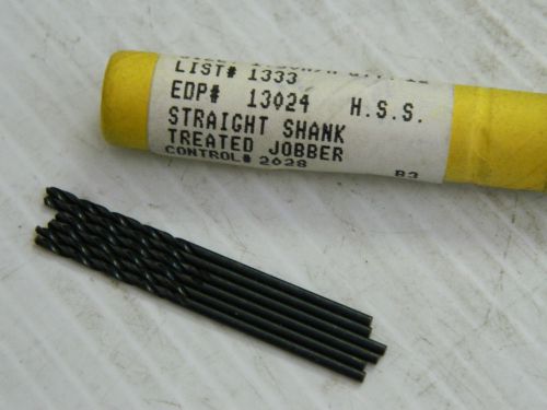 Lot of 6 No Name 1333 Straight Shank Metric Jobber Length Drill Bit HSS 1.50mm
