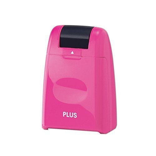 PLUS IS-500CM-B PK Kespon Guard Your Id Roller Stamp Pink F/S from JAPAN