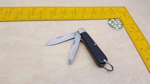 Camillus Electrician&#039;s Knife, 2 Blade, Locking Screwdriver Blade, USA Mil Surp