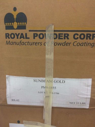 Powder Coat Paint Sunbeam Gold
