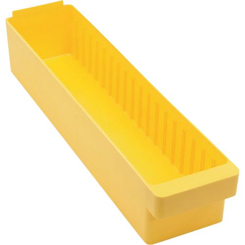 Quantum Super Tuff Euro Drawers-23 7/8inx5 9/16inx4 5/8in Size Yellow #QED 603 Y