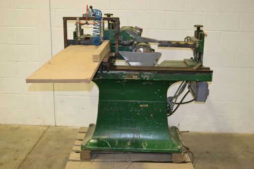 McKnight Machinery Company 71C 2-Head Tenoner, Vintage