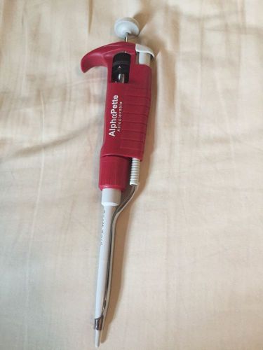 Alphapette ergonomic adjustable pipette p10 for sale